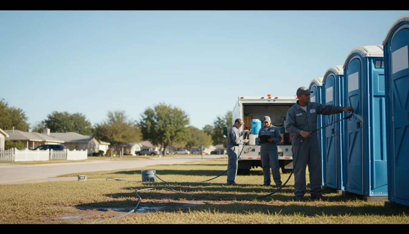 Long-Term Portable Toilet Rental in Waterford, WI near me
